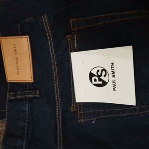 Paul Smith 13oz Italian pink selvedge jeans